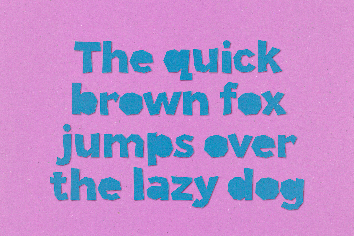 Paper Phil craft font +FREE TEXTURES, a Sans Serif Font by Little Type Factory (Photo 6 of 10)