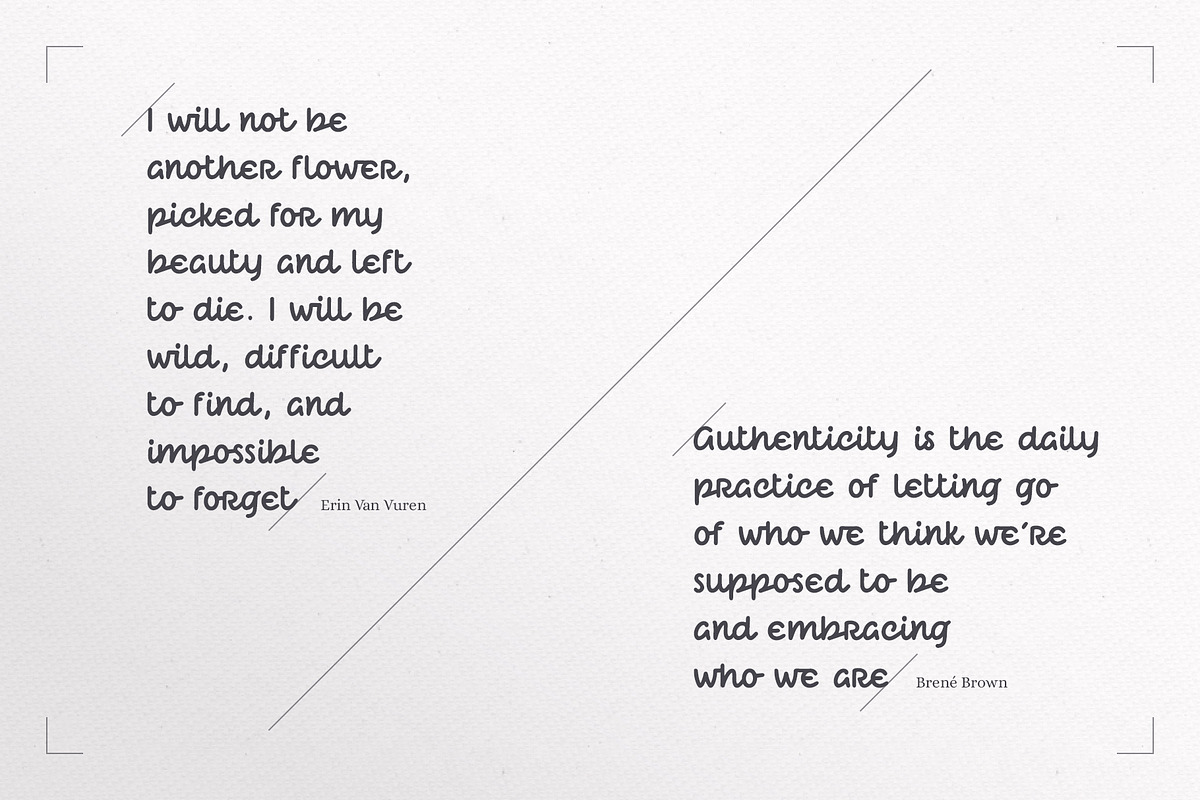 Qliché Typeface preview 6
