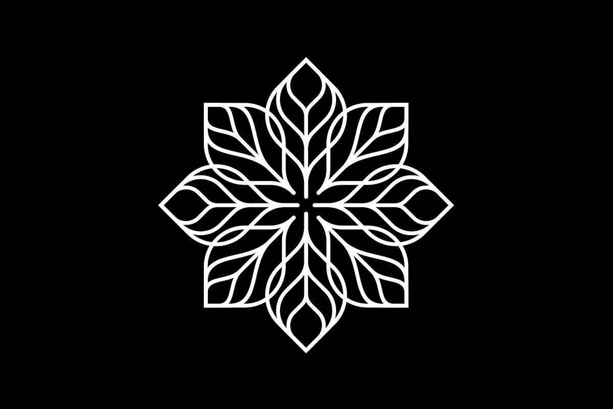 Flower and Leaf Line Art Logo, a Branding & Logo Template by Buqancreative (Photo 5 of 5)