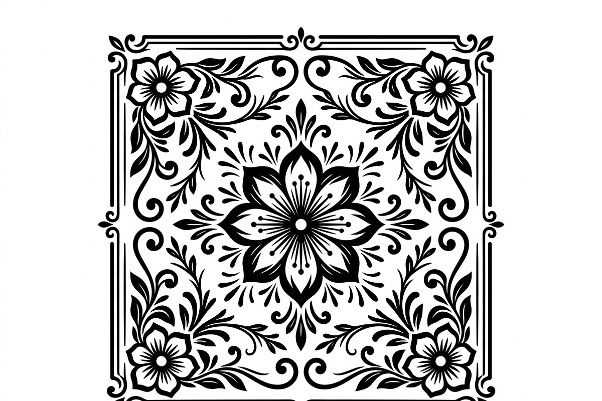 50 Elegant Floral Ornament Bundle, a Decorative Illustration by Amazin_art (Photo 28 of 42)