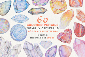 Healing crystals & stones set