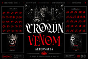 Royal Hatred Typeface, a Blackletter Font by alit design (Thumbnail 11 of 20)