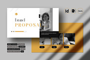Brand Proposal Template, a Presentation Template by White Graphic (Thumbnail 1 of 8)