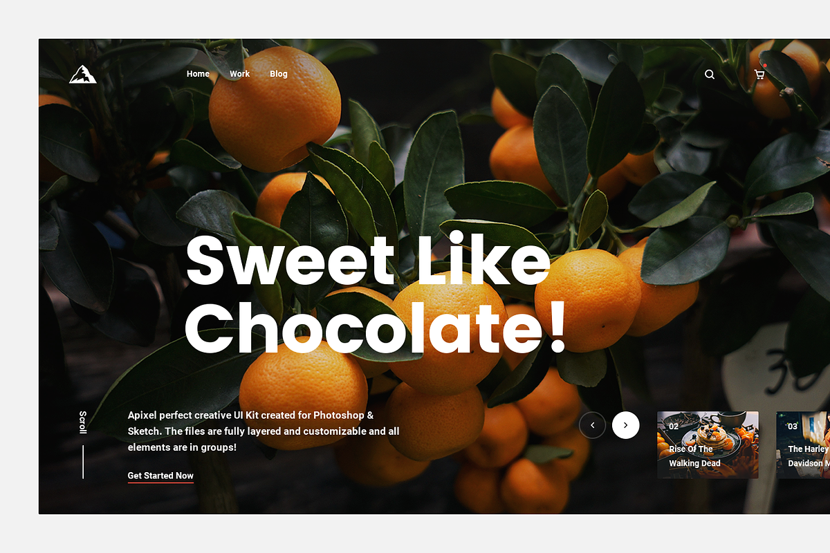 inspire UI Kit - Web Hero Headers, an UI Kit Template by begha (Photo 10 of 14)