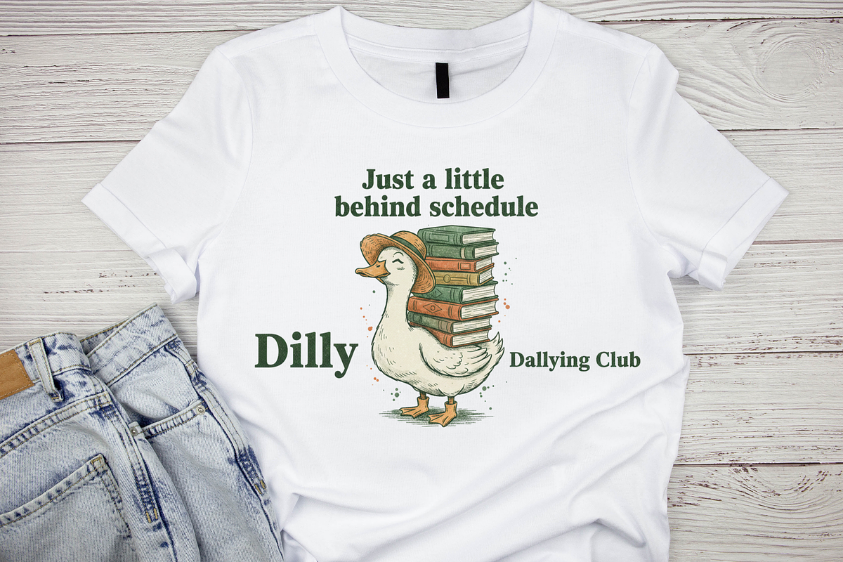 I Was Dilly Dallying Goose, a Graphic by Vector Portal (Photo 3 of 5)
