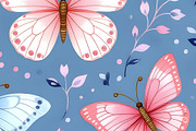 Baby Butterfly Background, an Animal Illustration by Sharon Schwalbe (Thumbnail 5 of 6)