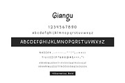 Giangu Typeface, a Sans Serif Font by Phoenix Dungeon (Thumbnail 9 of 9)