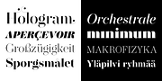 Operetta, a Serif Font by Synthview Type Design (Thumbnail 4 of 10)