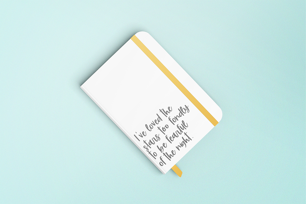 Starfield Handwriting Font, a Handwritten Font by Beck McCormick (Photo 9 of 10)