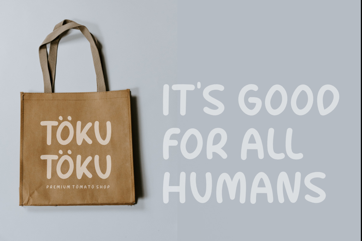 Tomatoku - Quirky Handwritten Font, a Handwritten Font by Bayuktx (Photo 2 of 5)