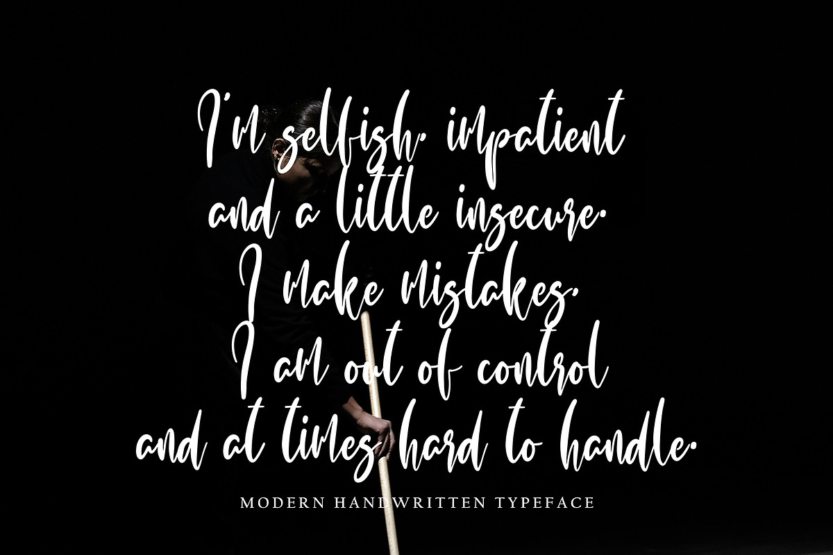 Aydin Juels, a Handwritten Font by HaKi Studio (Photo 3 of 5)