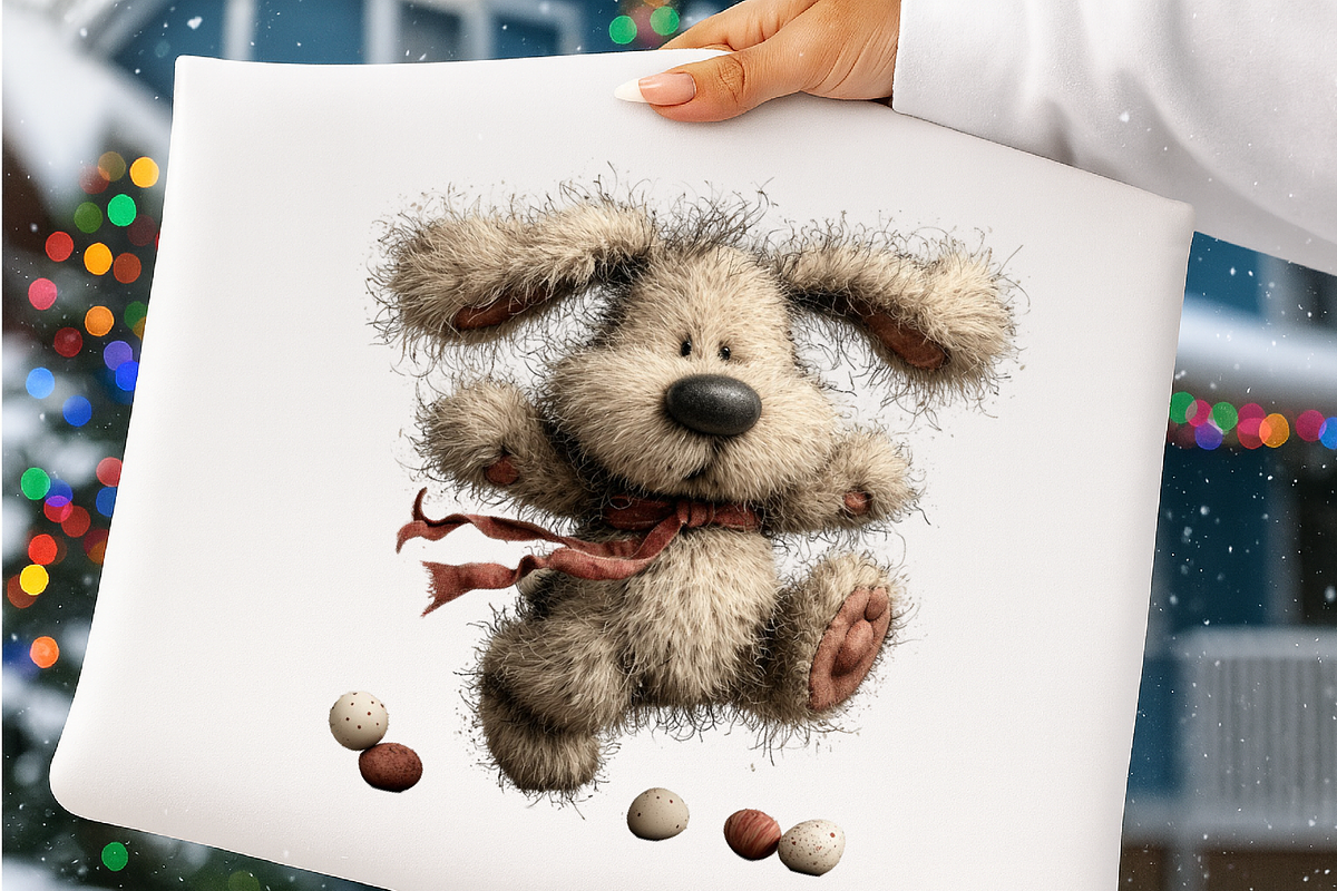 Whimsical Easter Dogs Clipart, an Illustration by SinaCreation (Photo 7 of 11)
