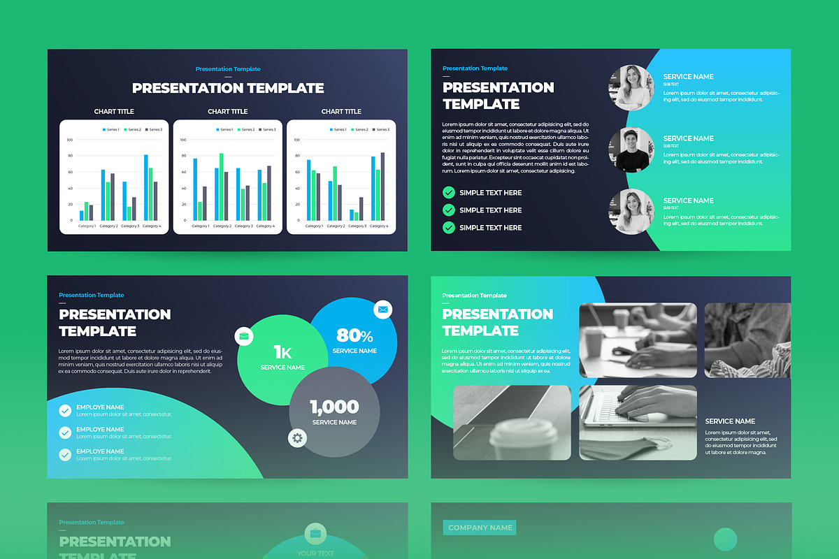 Sleek Marketing Pitch Deck, a Presentation Template by CreativeUP (Photo 6 of 6)