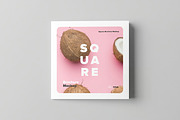 Four Fold Square Brochure Mock-up, an Advertising Mockup by zippypixelstudio (Thumbnail 13 of 13)