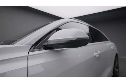 Modern car, view of car exterior, a Transportation Photo by Media Whale Stock