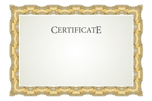 Certificate184