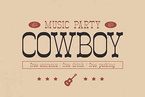 Nuvoboy Western Slab Serif