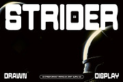 CS Strider Drawn, a Sans Serif Font by Craft Supply Co. (Thumbnail 1 of 8)