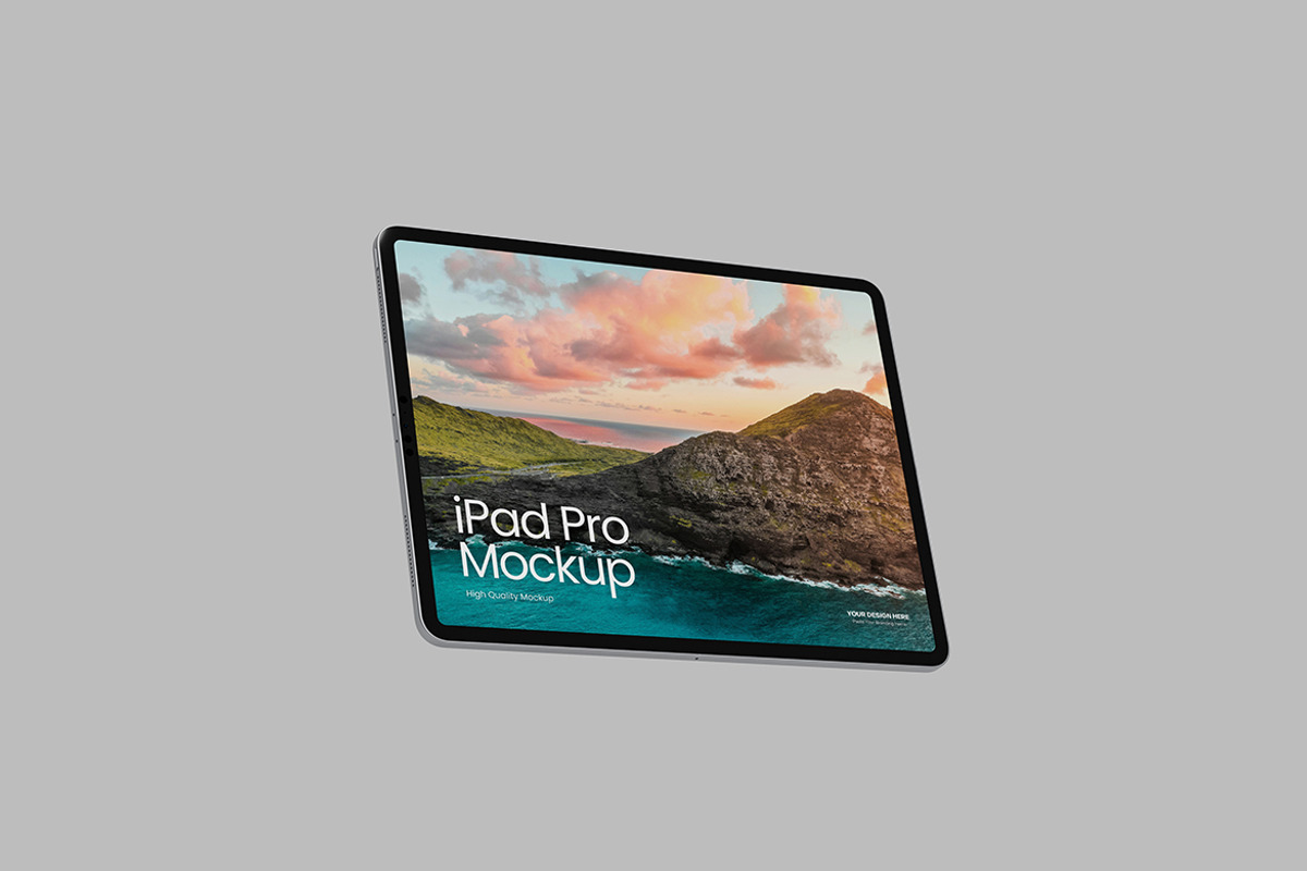 iPad Mockup, an iPad Mockup by SimpangGraphics (Photo 8 of 10)