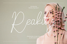 Reakity – Modern Elegant Signature