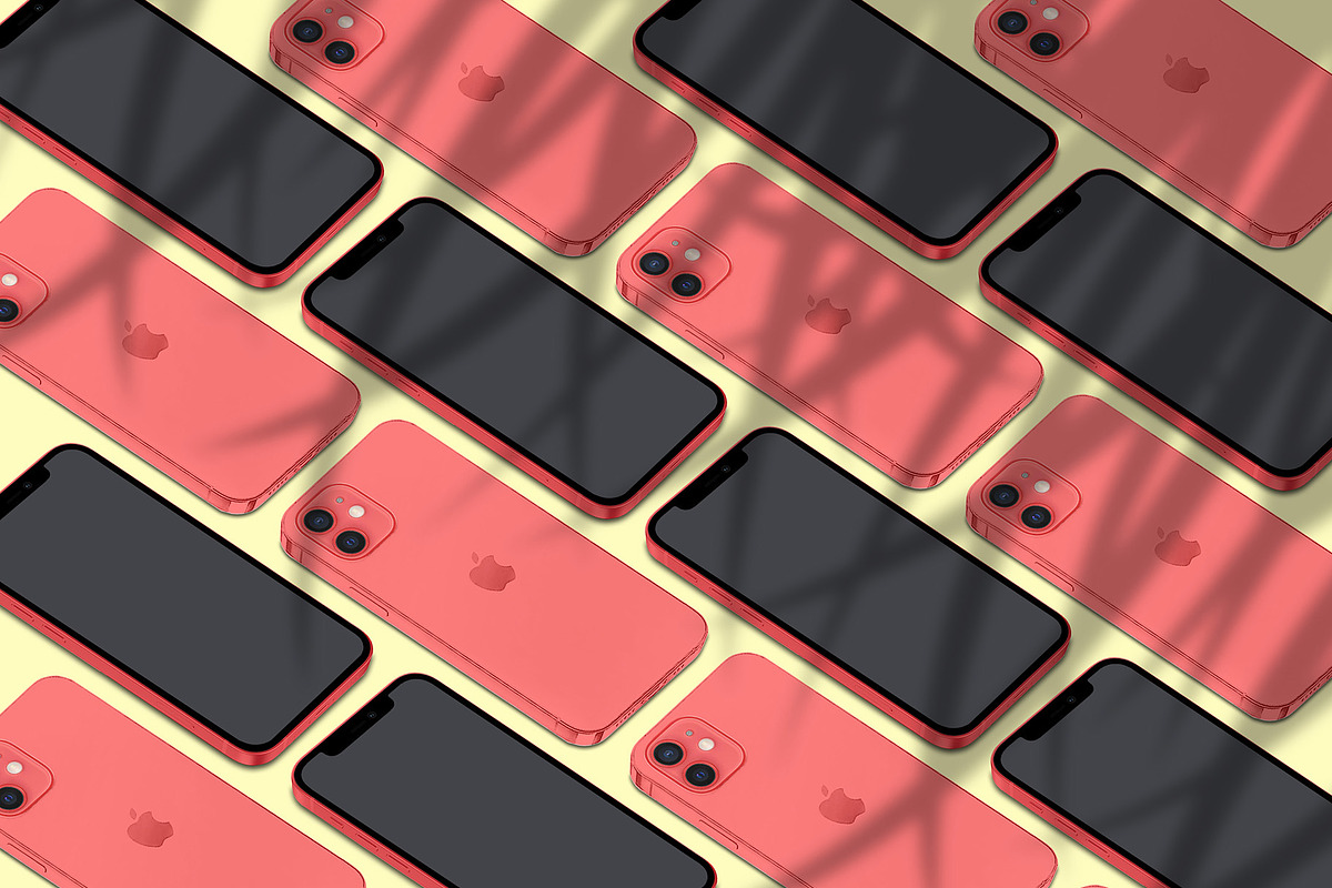 3D iPhone Presentation Mock-Up Bun 3, an iPhone Mockup by Graphicsworld125 (Photo 9 of 15)