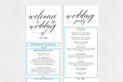 Rustic Wedding Program Template SHR1, an Invitation Template by Shafura_Wedding (Thumbnail 3 of 4)