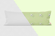 Lumbar pillow mockup. PSD mockup., a Mockup by NatalyaZelenova (Thumbnail 3 of 5)