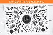 Bloomsberry Type & Graphics, a Handwritten Font by Callie Rian & Co. (Thumbnail 9 of 14)