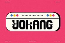 Yokang - Groovy Font