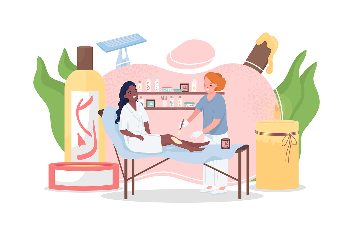 Beauty and spa characters bundle, a Person Illustration by IMG visuals characters (Photo 19 of 21)