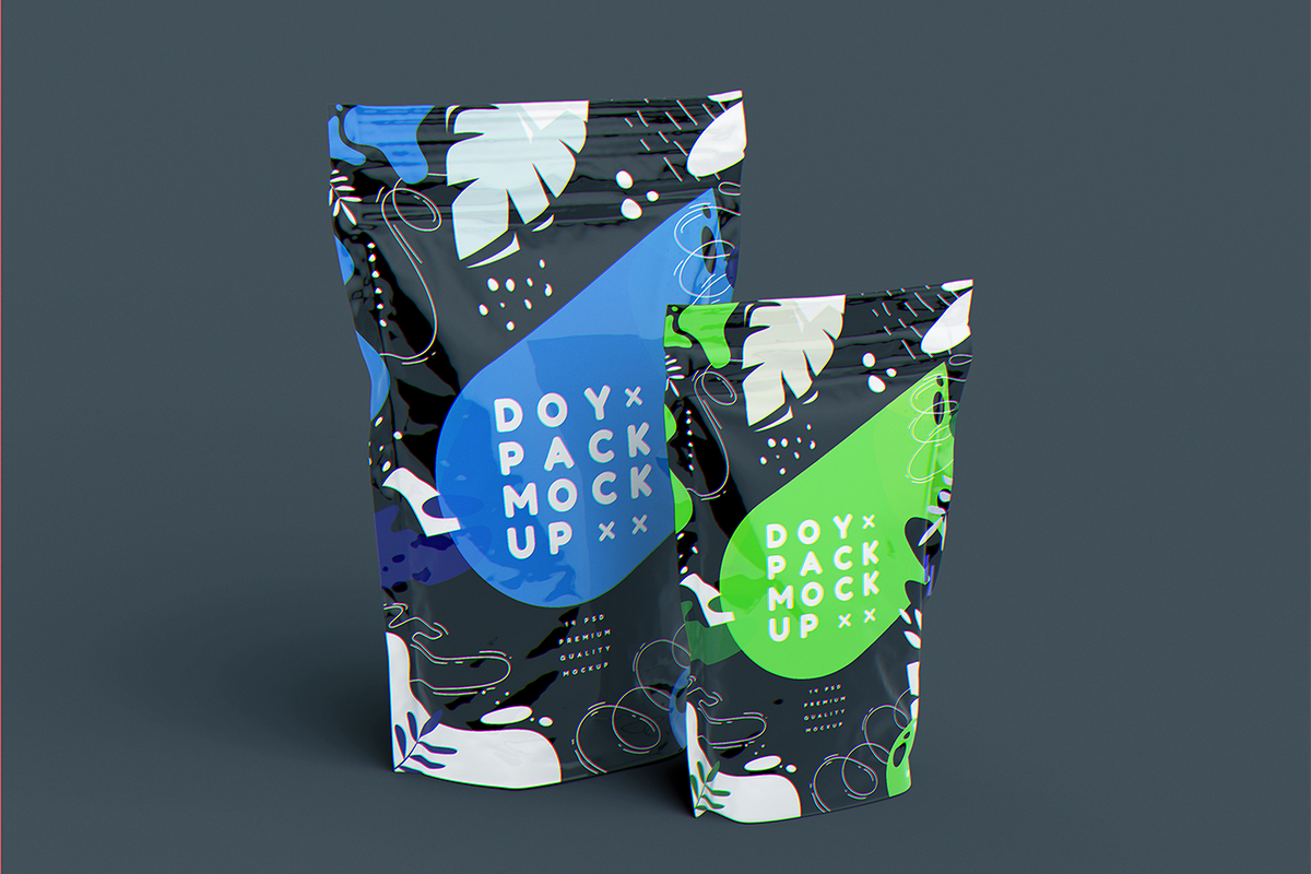 Doypack MockUp, a Cups & Container Mockup by coloformia (Photo 12 of 17)
