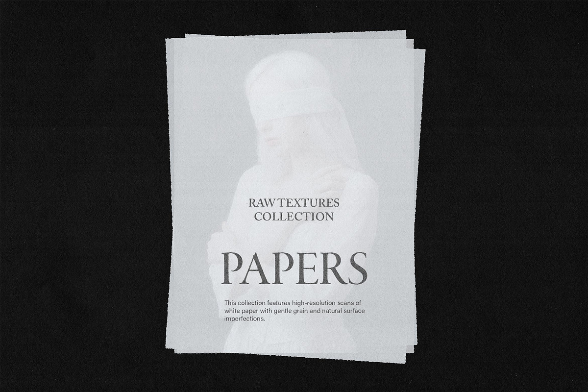 White Paper Overlay Textures, a Texture Graphic by Gromov Design (Photo 1 of 5)