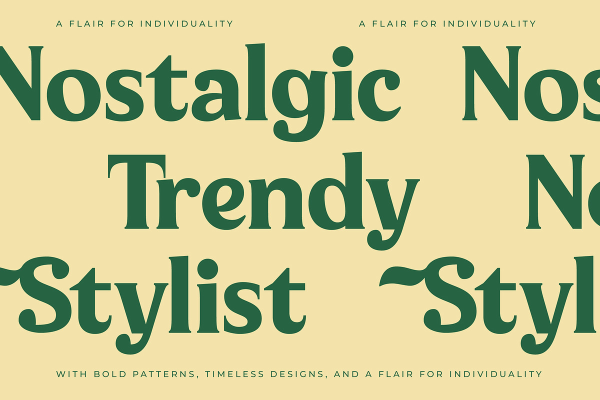 Milan Wulko Alternate Bold Serif, a Serif Font by timelesstype.co (Photo 16 of 20)