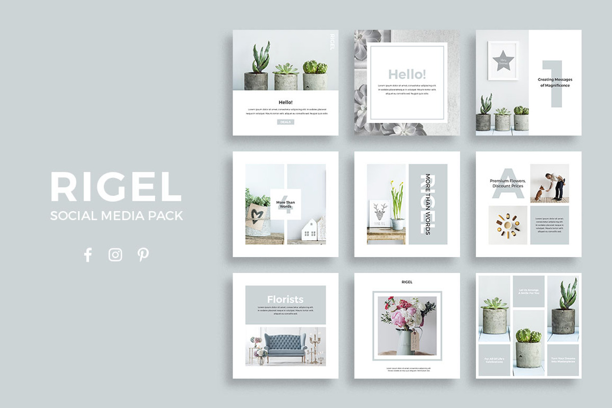 Social Media Bundle, a Social Media Template by SlideStation (Photo 5 of 19)