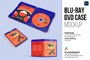 Blu-Ray / DVD Case Mockup - 10 views, a Packaging Mockup by Illusiongraphic (Thumbnail 1 of 20)