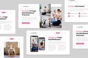 Yoga and Meditation Powerpoint, a Presentation Template by Annora Studio (Thumbnail 5 of 5)