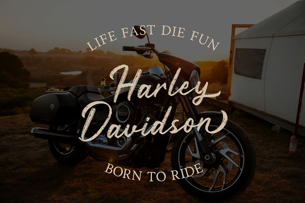 Rustyne - Rustic Script Font preview 2