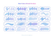 Procreate Gradient Rainbow Brush Set, a Brush Add-On by ProcreateiBox (Thumbnail 5 of 7)
