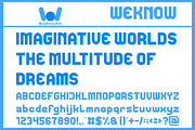 Normal Life font, a Sans Serif Font by weknow (Thumbnail 3 of 9)
