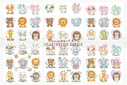 100 Charming animal illustrations, an Animal Illustration by Sofia's Fashion (Thumbnail 3 of 3)
