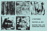 Heavy Paint Textures, a Texture Graphic by Brooke Gazarek (Thumbnail 2 of 5)