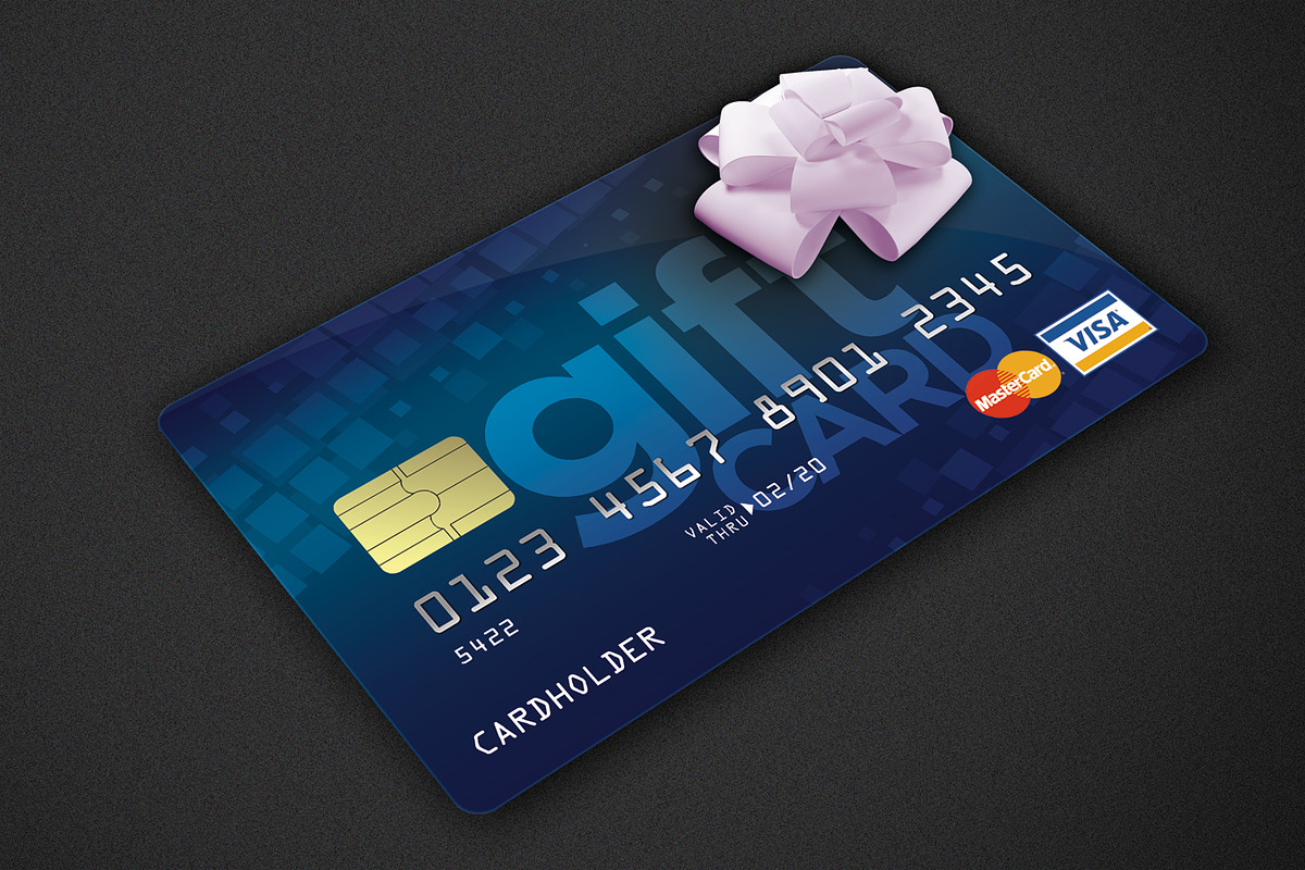 The GiftCard Mock-ups, a Product Mockup by Designer Essentials (Photo 2 of 5)