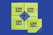 Big Paper Napkin PSD Mockups Vol2, a Product Mockup by Hi, Mock-Up! (Thumbnail 11 of 12)