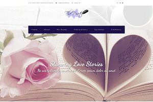 ThePoet - Author Portfolio Theme