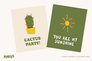 Planted Flower Sun Illustrations, a Solid Icon by CreativeWilderness (Thumbnail 3 of 13)