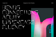KOYSAN — Display font, a Sans Serif Font by Viktor Pesotsky | Fonts (Thumbnail 5 of 16)