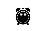 Alarm Clock Silhouette Vector Bundle, an Illustration by Creativeshirt (Thumbnail 47 of 51)
