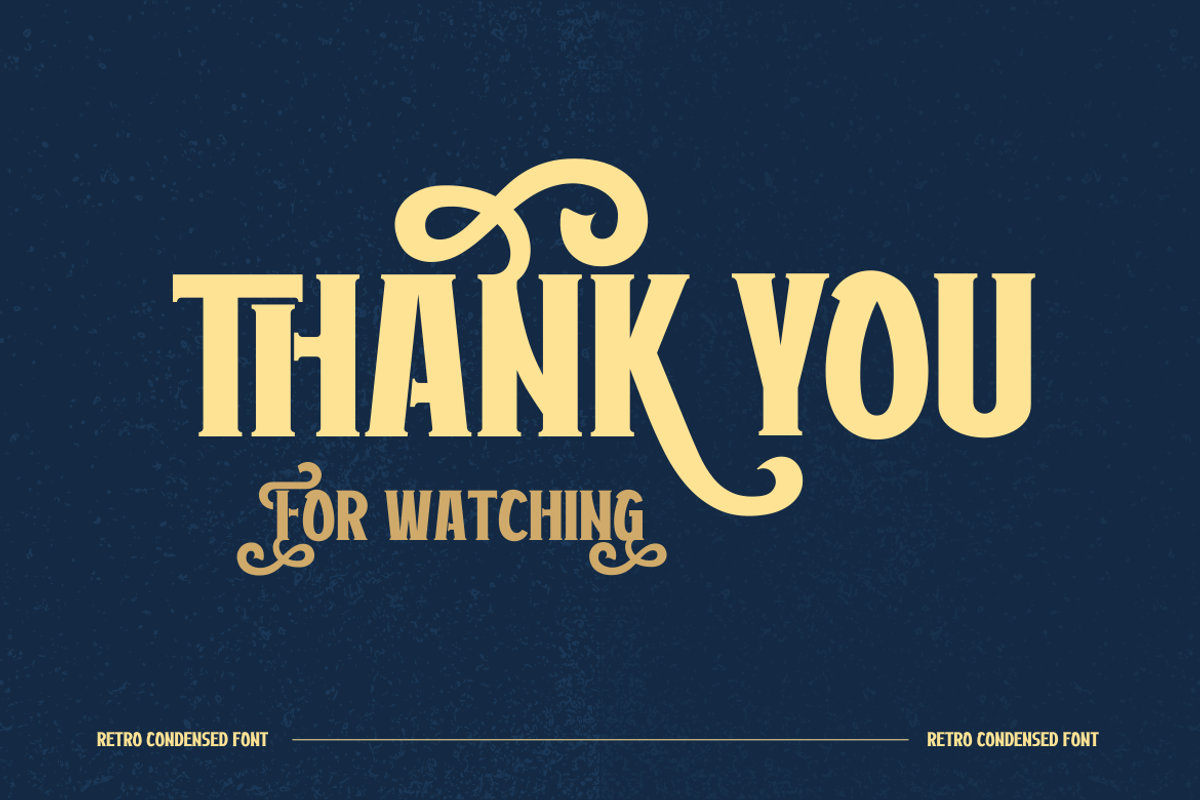 Ateknov | Retro Condensed Font, a Serif Font by twinstd (Photo 13 of 13)