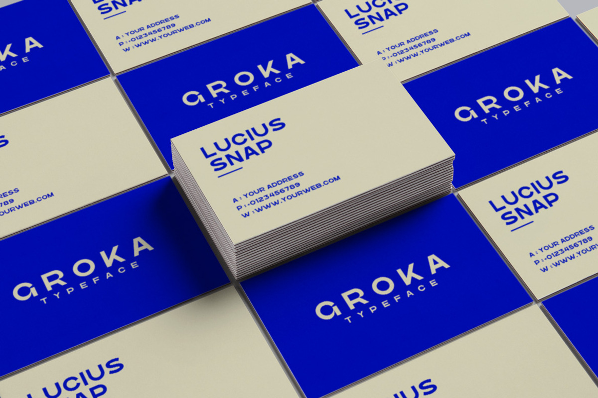 Groka – Versatile Creative Sans, a Sans Serif Font by Artiveko (Photo 8 of 8)