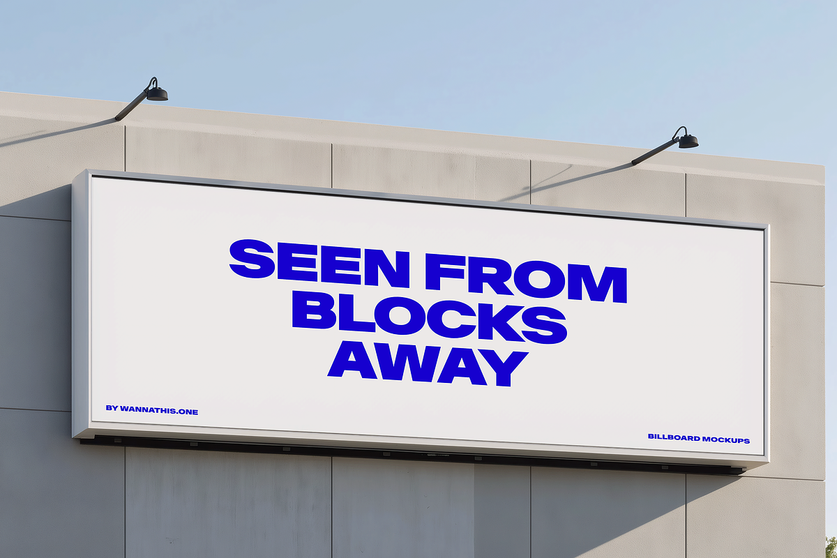 Street Outdoor Billboard Mockups, a Mockup by Wannathis.one (Photo 8 of 10)